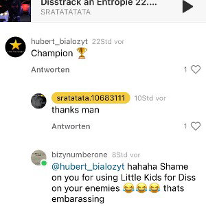 Sratatatata Diss (Muzlam Baba‘s hurensohn) 