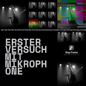 erster Versuch mit Mikrophone 