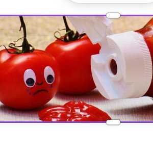 le ketchup c'est trop UP 