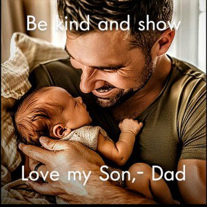 It takes a man to raise a child... 