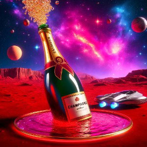 Champagner auf‘m Mars 