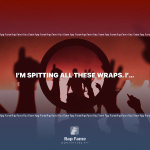 i’m spitting all these wraps. I’m better than Eminem.