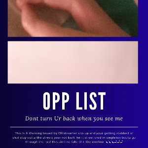 alright lets start this off bp you a bitch you so scared you blocked me running to the cops man you ugly ,