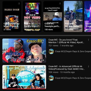 Craze MC- (freestyle) runnin wit the barz