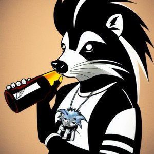 he just needed a drink