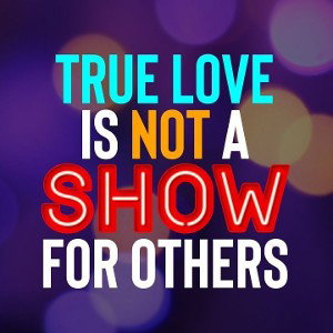 SHOW NO LOVE