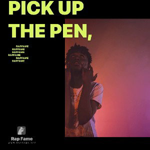 Pick up the pen,