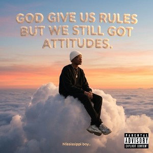 GOD GIVE US RULES WE STILL GOT ATTITUDES. 