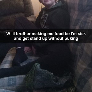 I'm sick not just physically but mentally