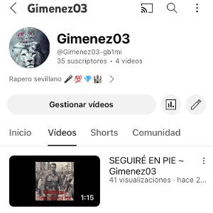 IR A ESCUCHAR EL TEMA A YOUTUBE Y SI OS GUSTA SUSCRIBIRSE 