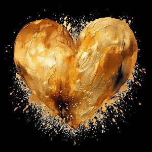 Herz aus Gold 