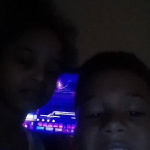 I have my sisters with me but they can't play with me