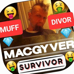 MUFF DIVER < MACGYVER > SURVIVOR