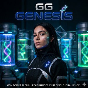 Cyberpunk sci-fi thriller.