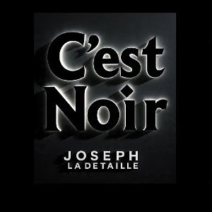 c'est noir 