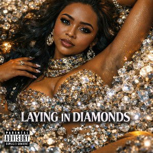 lay in my bed with diamonds 💎 ✨️ 