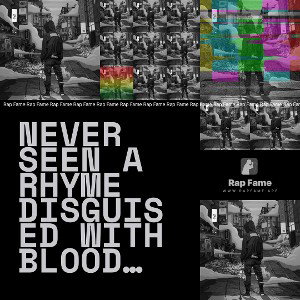 Never seen a rhyme disguised with blood and colour