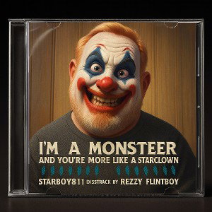 I'M A MONSTER AND YOURE MORE LIKE A STARCLOWN