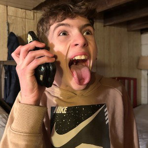 Keep talking my mom hung up