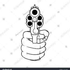 bullets passing by