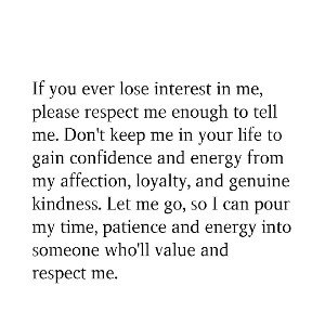 Losing Intrest