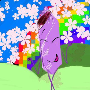 rainbow and sparkles 