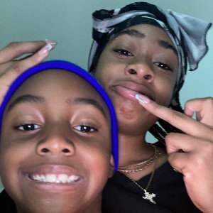 Big Miyah/ Big E on the track 