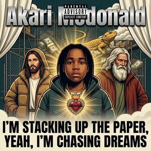 I’m stacking up the paper, yeah, I’m chasing dreams,  