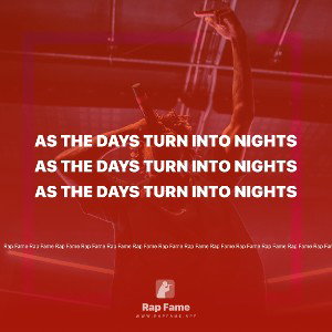 As the days turn into nights 