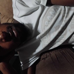 black man wake up