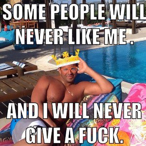 Give a fuck 