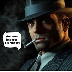 the boss imposes his respect