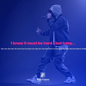 I know it must be hard ( but baby wipe your tears)