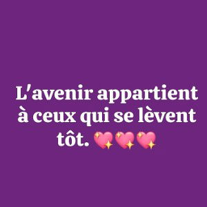 l'avenir 