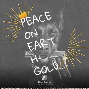 peace on EARTH- GOLDEN 