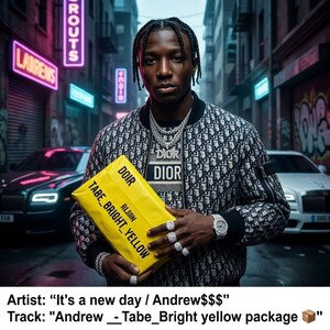 Andrew _-_Tabe_Bright yellow package 📦