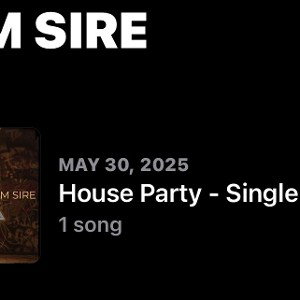 4AM SIRE - HOUSE PARTY (mm)