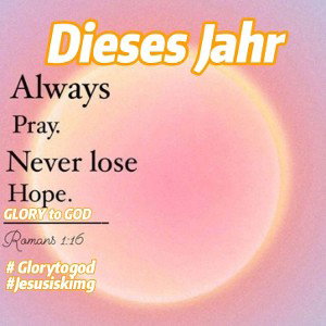 Dieses Jahr 