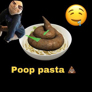 poop pasta 🍝 