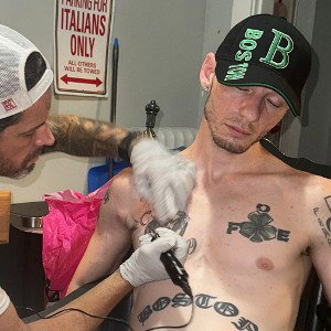 more freestyle practice. while getting a tattoo 