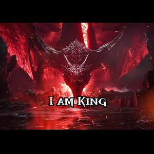 Ancient Red Dragon D&D - I Am King 