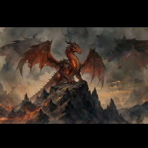 Ancient Red Dragon D&D Metal Song - I Am Countless | 