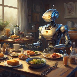eating your food