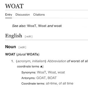 W.O.A.T