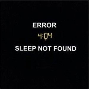 Can’t Sleep