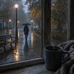 wenn der Regen fällt 