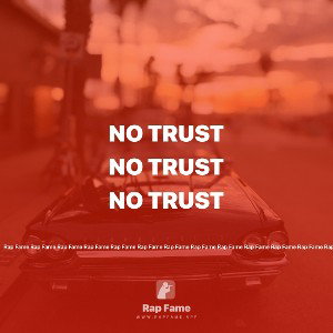 no trust