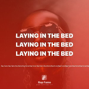 laying in the bed