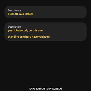 Fuck All Your Haters 