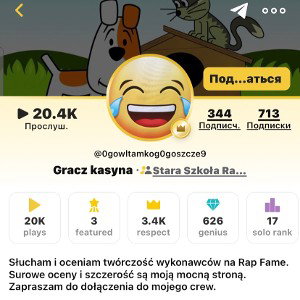 Gracz kasyna diss